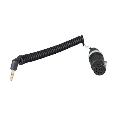 AMBIENT Adapter XLR7F to 1 / 8" right angle plug, coiled cable