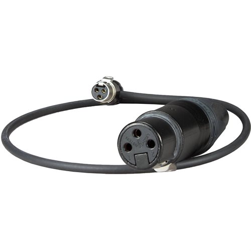 AMBIENT Adapter cable XLR-3F to TA3F right angle left out, 40 cm