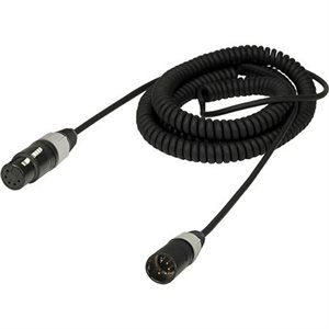 Ambient SMKS100 Coiled microphone cable stereo XLR5F to XLR5M, 100 to 410 cm
