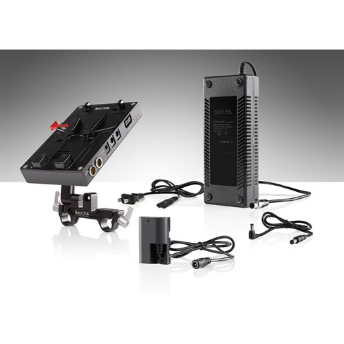 SHAPE J-Box camera power and charger for canon 5d, 7d, Blackmagic Pocket cinema 4k, lp-e6 series
