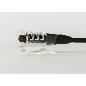 Hide-a-mic for DPA 6060 / 6061 Shirt-holder, Transparent Single piece