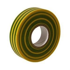 Electrical Tape Green+Yellow 20m x 18mm