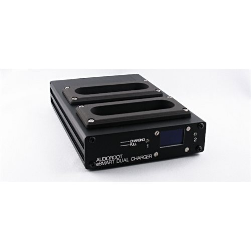 Audioroot eSMART 2 Bay  Battery Charger with OLED Display