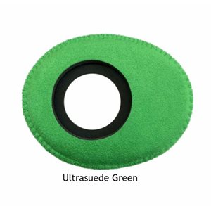 Bluestar Eyepiece Eyecushion Large Oval Ultrasuede Green