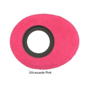 Bluestar Eyepiece Eyecushion Large Oval Ultrasuede Pink