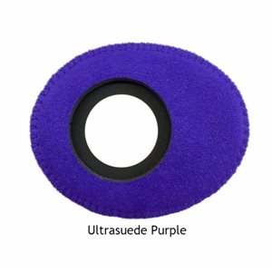 Bluestar Eyepiece Eyecushion Large Oval Ultrasuede Purple
