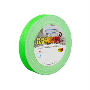 Stylus 511 Fluoro-Neon Cloth Tape Green 12mm x 45m