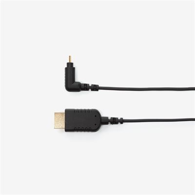 Freefly Lightweight Right Angle Micro to Standard Video Cable (0.7m)