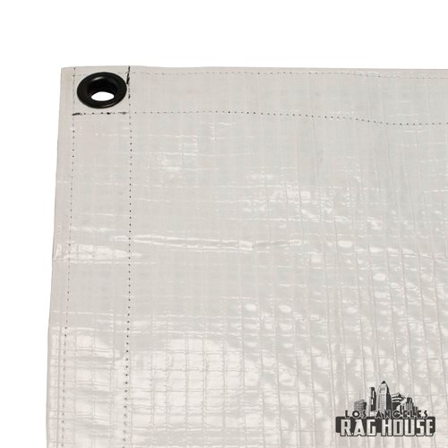 LA Rag House Textile 8x8' Griffolyn Black / White