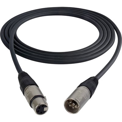 BEE 50-C, WASP 100-C, HORNET 200-C 15' 4-Pin XLR Extension Cable - M to F