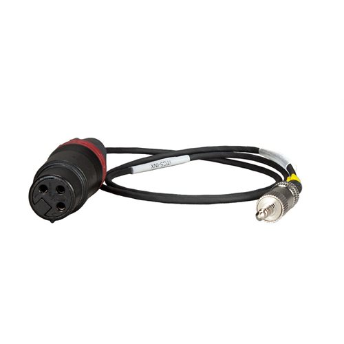 AMBIENT TC input cable f. the iPhone  /  iPad, XLR-3F to 3.5 mm TRRS