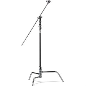 Kupo CT-30MK 30" C Stand with Turtle Base Kit - Silver