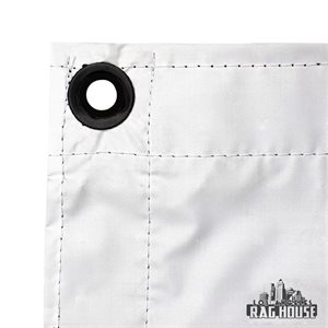 LA Rag House Textile 4x4' Ultrabounce Black / White