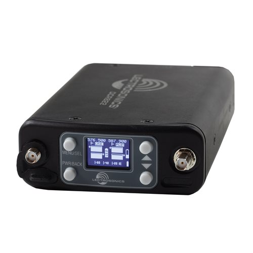 Lectrosonics DCR822 Compact Dual Channel Digital Receiver 470.100 - 614.375Mhz