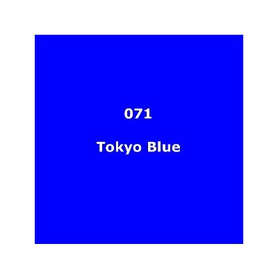 LEE Filters 071 Tokyo Blue Sheet 1.2m x 530mm