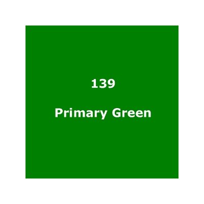LEE Filters 139 Primary Green Sheet 1.2m x 530mm