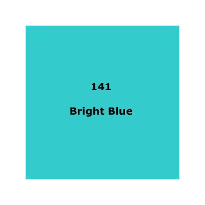 141 Bright Blue roll, 1.22m X 7.62m / 4' X 25'