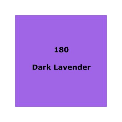LEE Filters 180 Dark Lavender Roll 1.22m x 7.62m