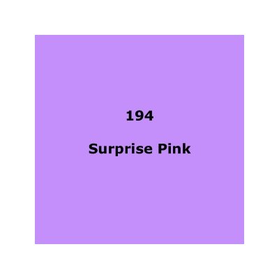 LEE Filters 194 Surprise Pink Sheet 1.2m x 530mm