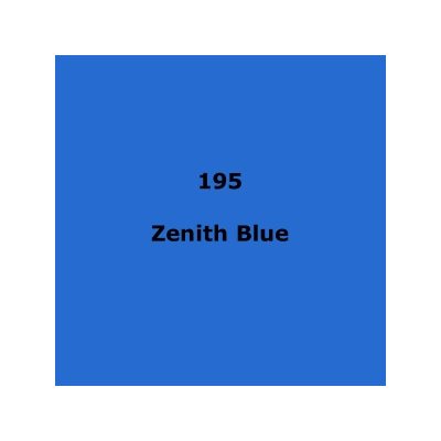 LEE Filters 195 Zenith Blue Sheet 1.2m x 530mm