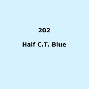 LEE Filters 202 Half C.T.Blue Sheet 1.2m x 530mm