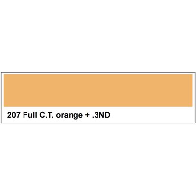LEE Filters 207 C.T.Orange + .3ND Roll 1.22m x 7.62m
