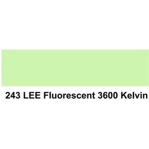 LEE Filters 243 Lee Fluroescent 3600K Roll 1.22m x 7.62m