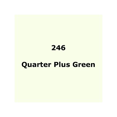 LEE Filters 246 Quarter Plus Green Roll 1.22m x 7.62m