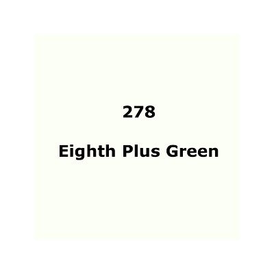 LEE Filters 278 Eighth Plus Green Roll 1.22m x 7.62m