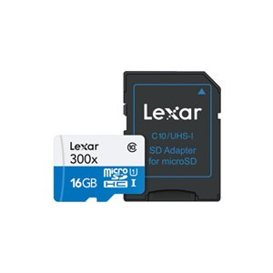 LEXAR 16GB MSDHC 300X UHS-1