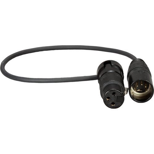 AMBIENT Micr. cable (PER2x 0.14), XLR-3F to XLR-5M, length 0.3 m