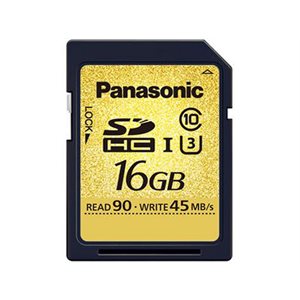 PANASONIC 16GB Class 10 / UHS1 (U3) For 4K