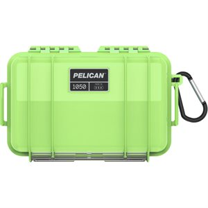 Pelican 1050 Micro Case - Bright Green With Black