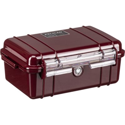 Pelican 1050 Micro Case - Ox Blood With Black