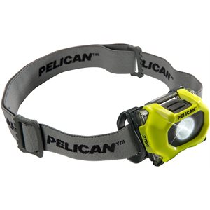 Pelican 2755 Pro Gear LED Headlite, Iecex Yellow