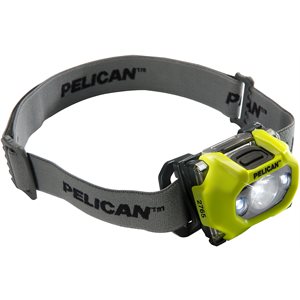 Pelican 2765 Pro Gear LED Headlite, IECEX Yellow