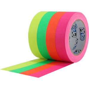 Pro Tapes® Console Stack 4 Fluorescent colours 1" 4.5m / 5yds