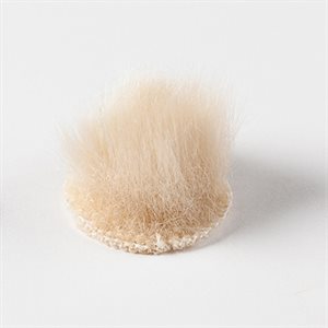 Rycote Overcovers Advanced Fur Discs for Lavalier Microphones 100-Pack, Beige