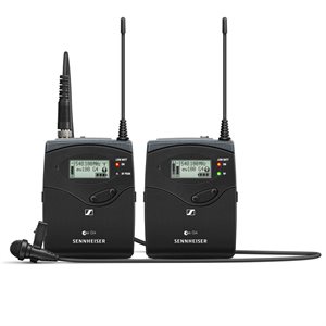 SENNHEISER Evolution G4 100 Series portable lapel wireless system. 566- 608 MHz