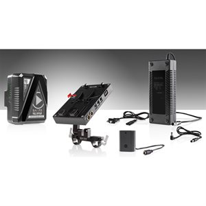 Shape KBA73 98 Wh Battery Kit D-Box Camera Power And Charger For Sony A7R3 And A73 Series