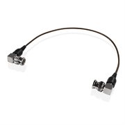 SHAPE SKI12N Skinny 90-Degree BNC Cable 12 Inches Black