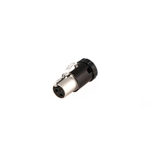 AMBIENT Mini XLR TA5F cable connector 5-pin 270 degree