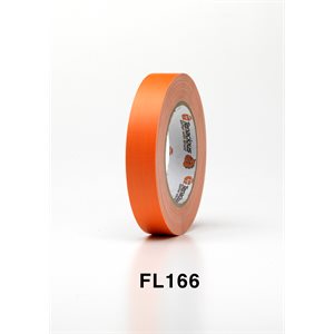Tenacious FL166 Fluoro Orange Cloth Matt Tape 24mm x 25m