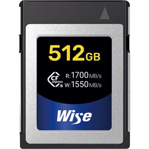 Wise CFexpress 2.0 512GB Memory Card Existing stock only