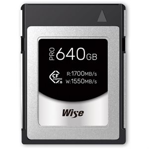 Wise CFexpress Type B PRO (RED Edition) - 640GB