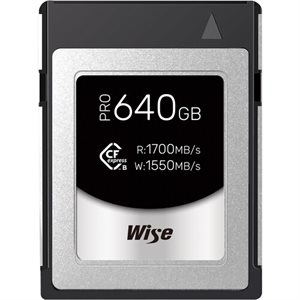 Wise CFexpress Type B Pro 640GB Memory Card