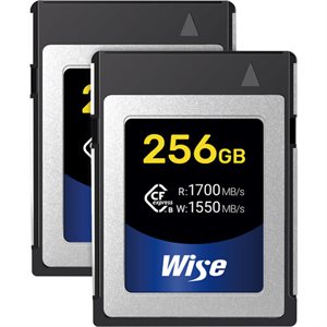 Wise KCX-B256 CFexpress 256GB (2-Pack) Existing Stock Only