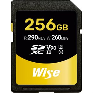 Wise SDXC UHS-II 256GB Memory Card