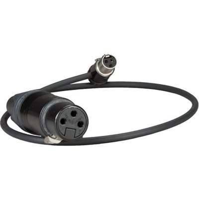AMBIENT Adapter cable XLR-3F to TA3F right angle right out, 40 cm