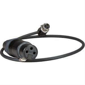 AMBIENT Adapter cable XLR-3F to TA3F right angle right out, 40 cm